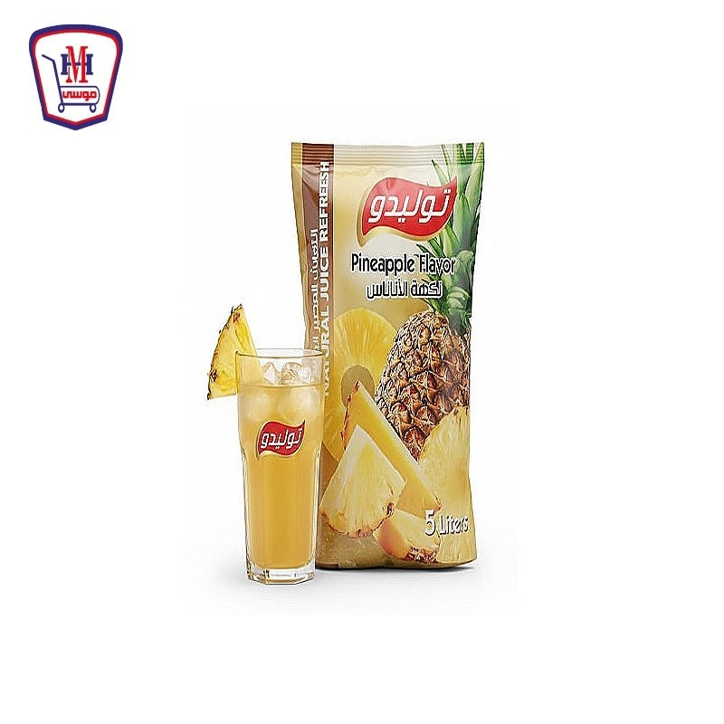 توليدو عصير بودره نكهه الاناناس 500 جرام