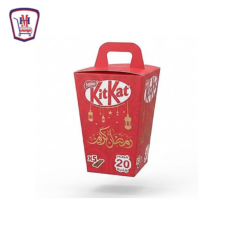 كيت كات شيكولاته فانوس 2 صابع 17.5 جرام 4 +1 عرض