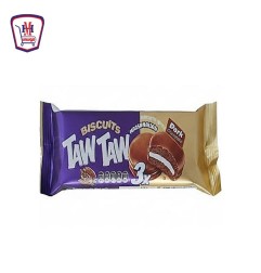 تاوتاو بسكويت ويفر بالكاكاو محشو بالمارشيمالو باكو | من تاو تاو | هايب