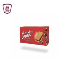 كيمتزو سماش اكسترا بسكويت فانيليا محشو بالبندق 6 قطعه علبه × 12 باكو