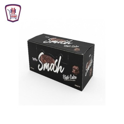 كيمتزو سماش اليبس كيك مغطى بالكاكاو ومحشو شيكولاته علبه 24 قطعه