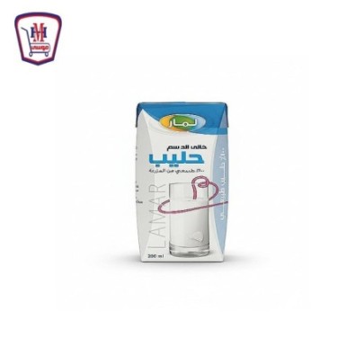 لمار حليب خالى الدسم 200 مللى