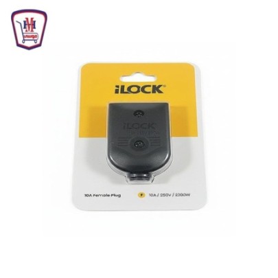 اى لوك فيشه نتايه لون اسود 10 امبير موديل 5104