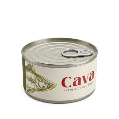 كافا تونه قطعه واحده زيت زيتون 185 جرام