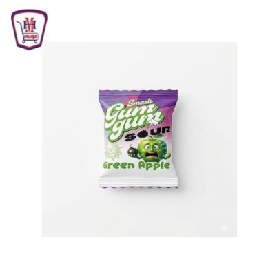 كيمتزو سماش جم جم لبان ساور محشو عسل نكهه التفاح الاخضر 1 قطعه