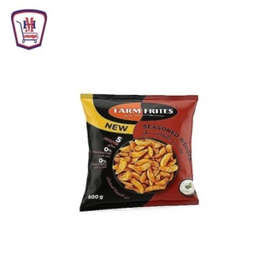 فارم فريتس بطاطس ودجز بالتوابل 500 جرام