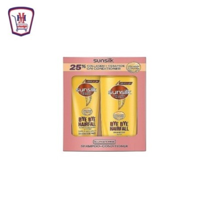 صانسيلك شامبو 350 مللى قوه ومرن + بلسم 170 خصم 25%