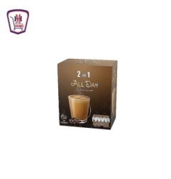 تونتى فور اون قهوه 2×1 سريعه الذوبان 10 جرام علبه 24 ظرف