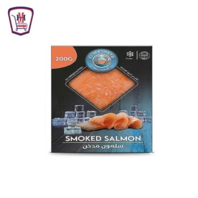المصريه سلمون مدخن فريش 200 جرام