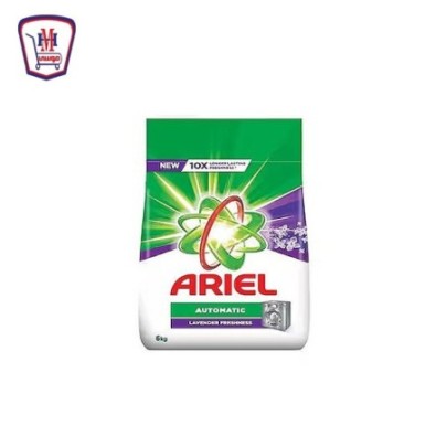 اريال مسحوق اتوماتيك لافندر 6 كيلو جرام