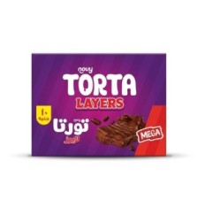 تورتا لايرز ميجا كيك كاكاو محشو بالشيكولاته علبه × 6 قطع