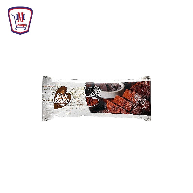 ريتش بيك باوند كيك شيكولاته دارك 380 جرام