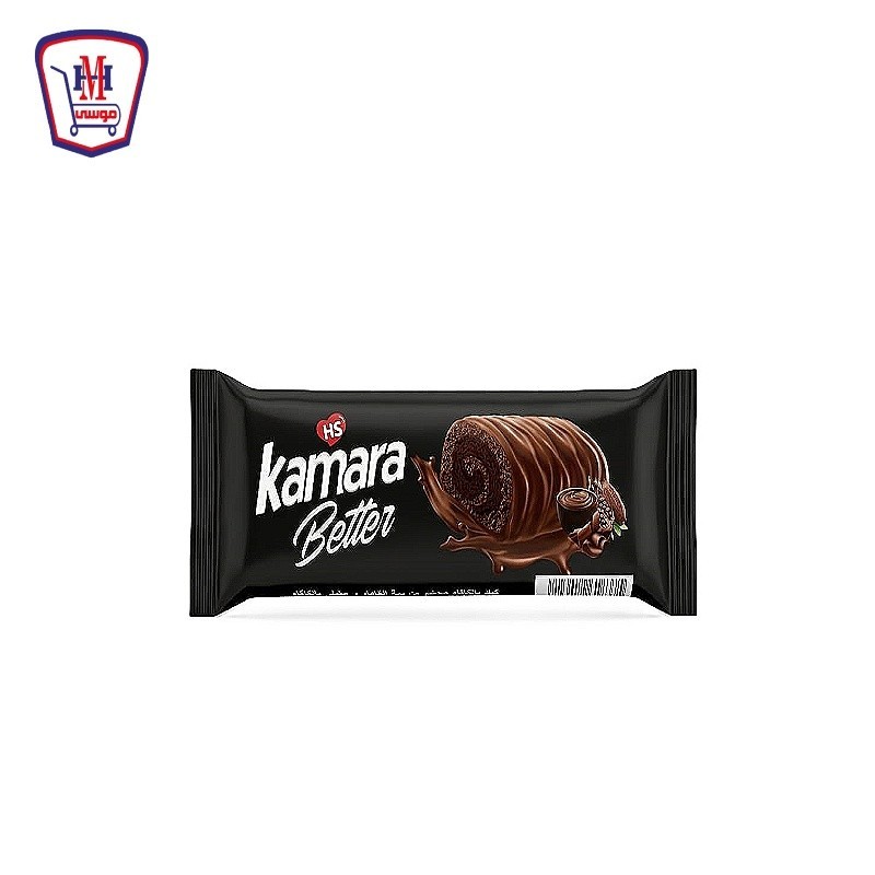 كمارا بيتر سويس رول حشو بالكاكاو مغطى بالكاكاو باكو