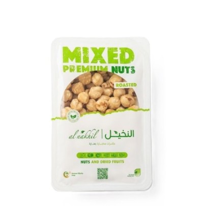 النخيل بندق محمص ابيض 125 جرام