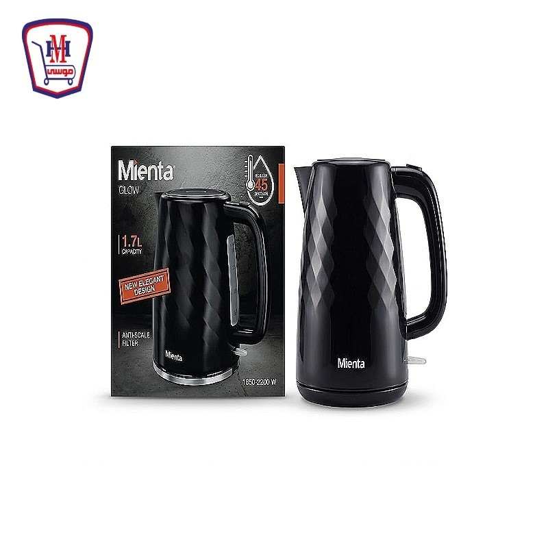 ميانتا غلايه بلاستيك اسود1.7لتر 2200وات موديل EK201937A