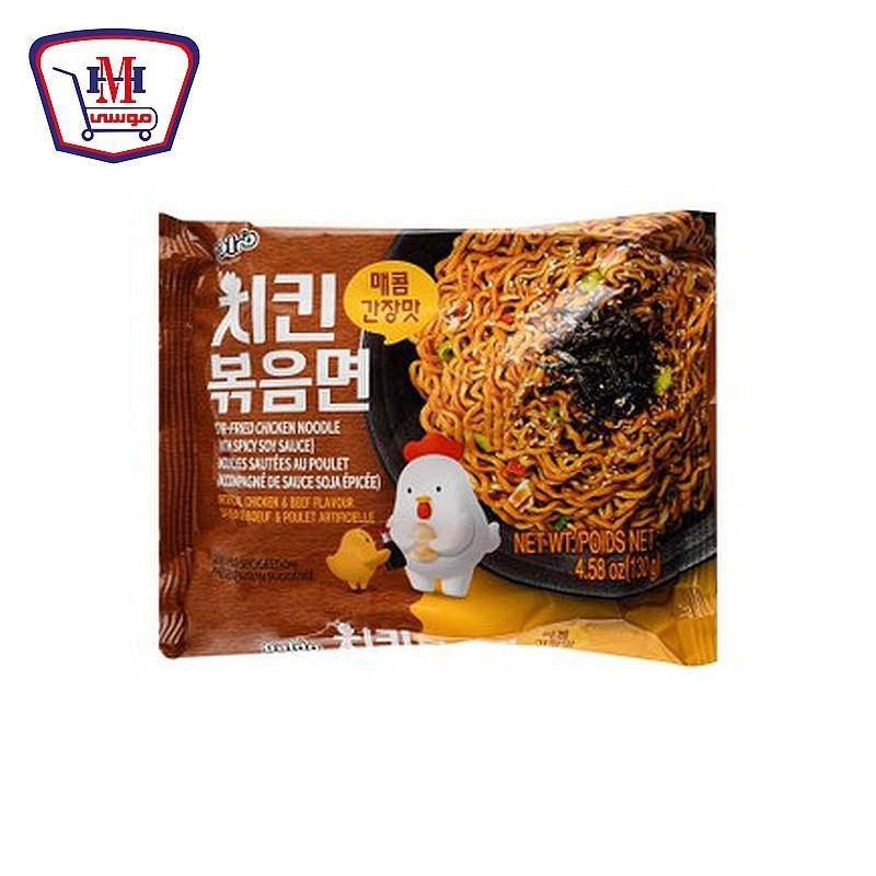 بالدو نودلز بنكهه صويا الصوص سبايسى 130 جرام