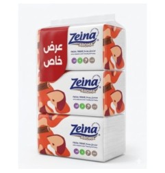 زينه مناديل سحب تفاح بالقرفه 500 منديل عرض × 3 قطعه