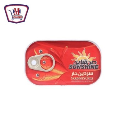 صن شاين سردين حار 125 جرام
