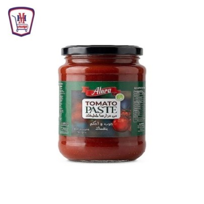 الورا صلصه طماطم تركيز 28 -30 %  برطمان 380 جرام