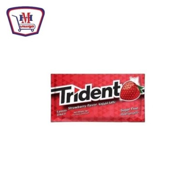 ترايدنت لبان فراوله 5 حبات قطعه