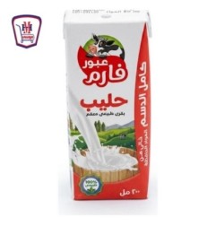 عبور فارم حليب كامل الدسم 200 مللى