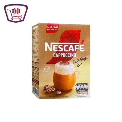 صورة نسكافيه جولد كابتشينو محلى 18.5 جرام علبه × 12 ظرف من نسكافيه - هايبر موسى