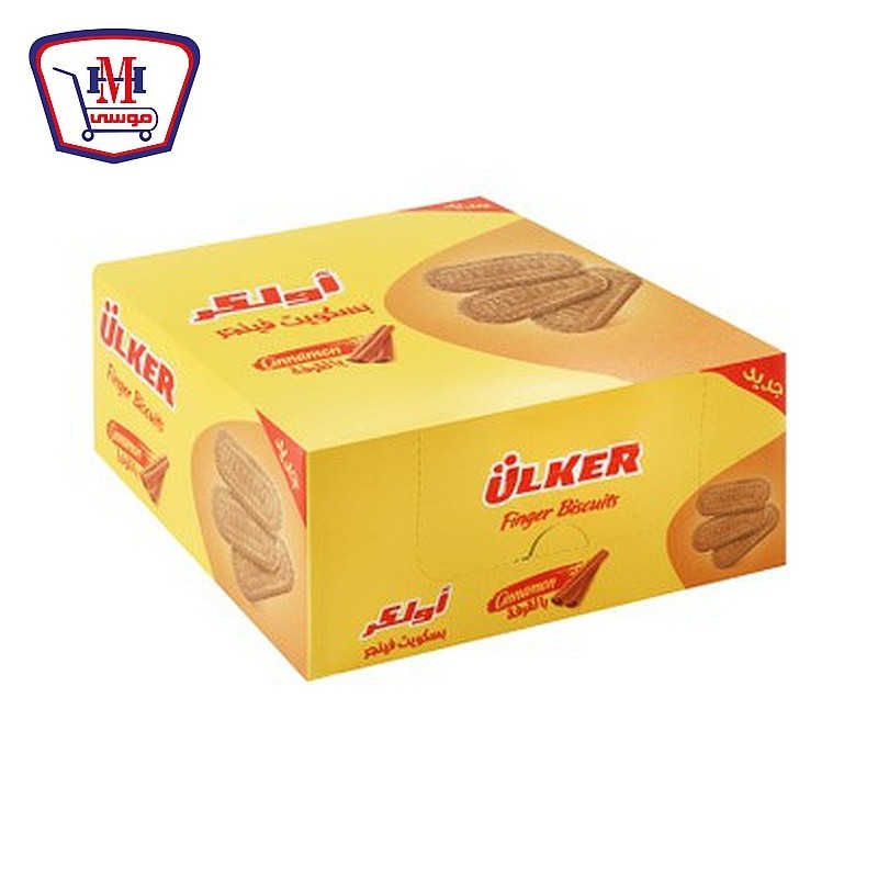 اولكر بسكوت فينجر قرفه 67 جرام علبه×6قطع