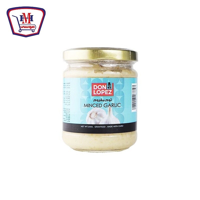 دون لوبيز ثوم مفروم 200 جرام