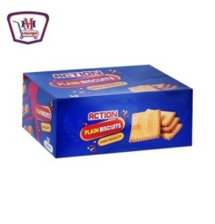 صورة اكشن بسكويت شاى ساده 60 جرام علبه × 12 قطعه من اكشن - هايبر موسى