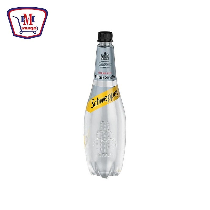 شويبس كلوب صودا بلاستيك 950 مللى