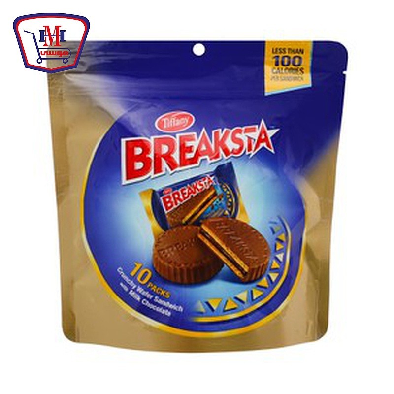 بريك بريكستا شيكولاته 10 قطع  كيس 130 جرام