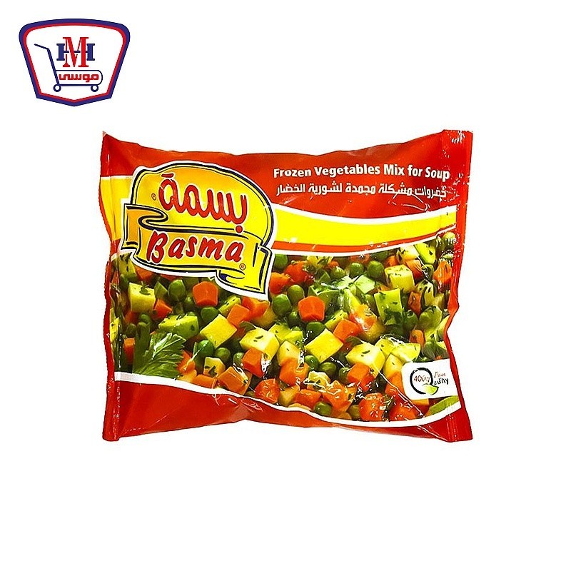 بسمه شوربه خضار 400 جرام